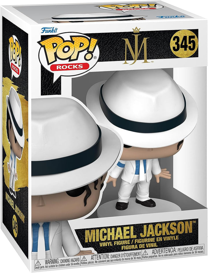 Rocks: Michael Jackson - MJ - (lean) Funko 70600 Pop! Vinyl #345
