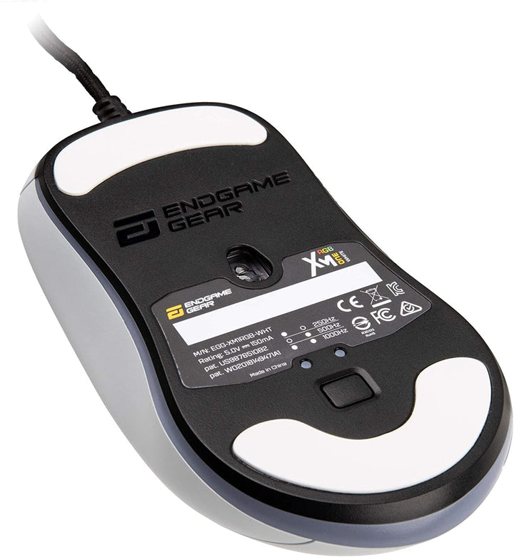Endgame Gear XM1-RGB USB RGB Optische Esport-Performance-Gaming-Maus – Weiß 
