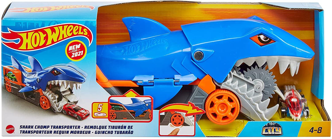 Hot Wheels Shark Chomp Transporter