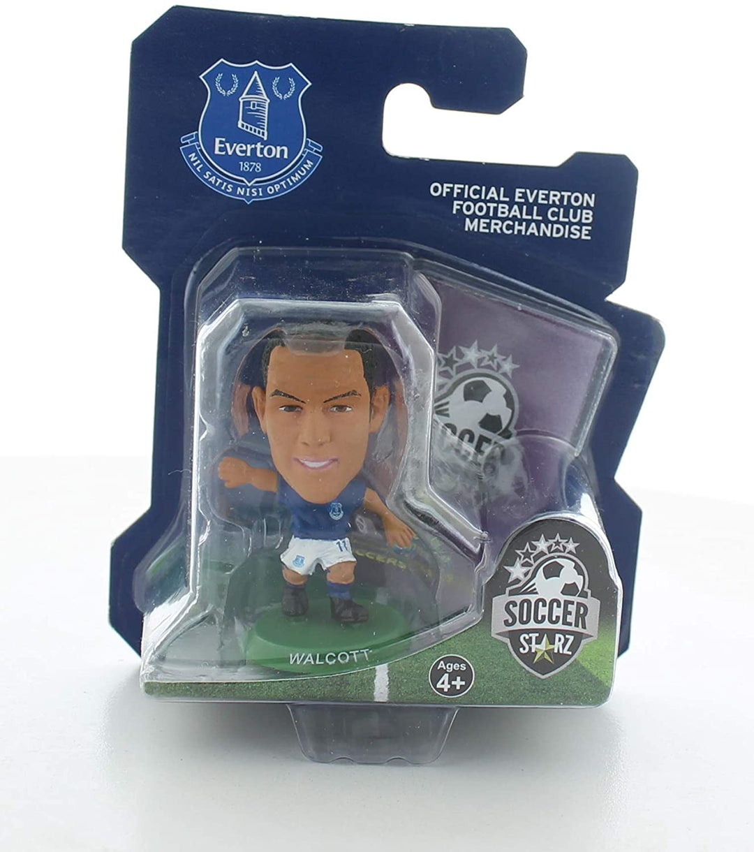 SoccerStarz SOC1292 Everton Theo Walcott-Home Kit (Clásico) / Figuras, Verde