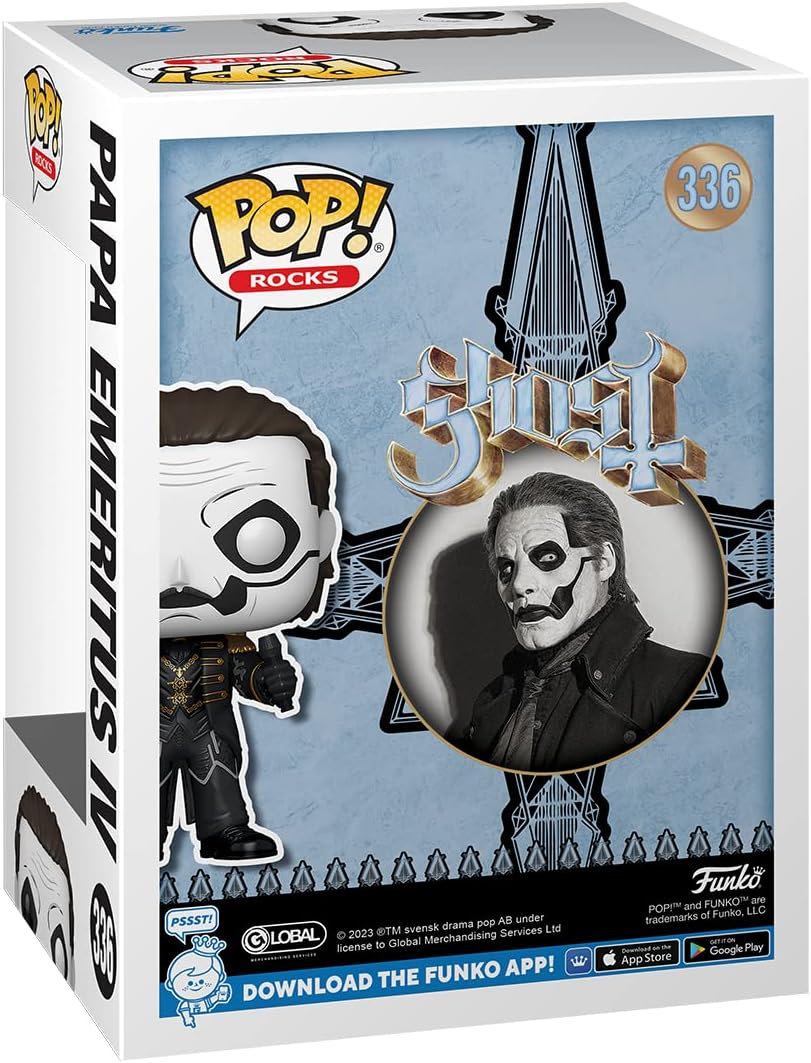 Ghost – Papa Emeritus IV – Ghost Band – Funko 72565 Pop! Vinyl Nr. 336