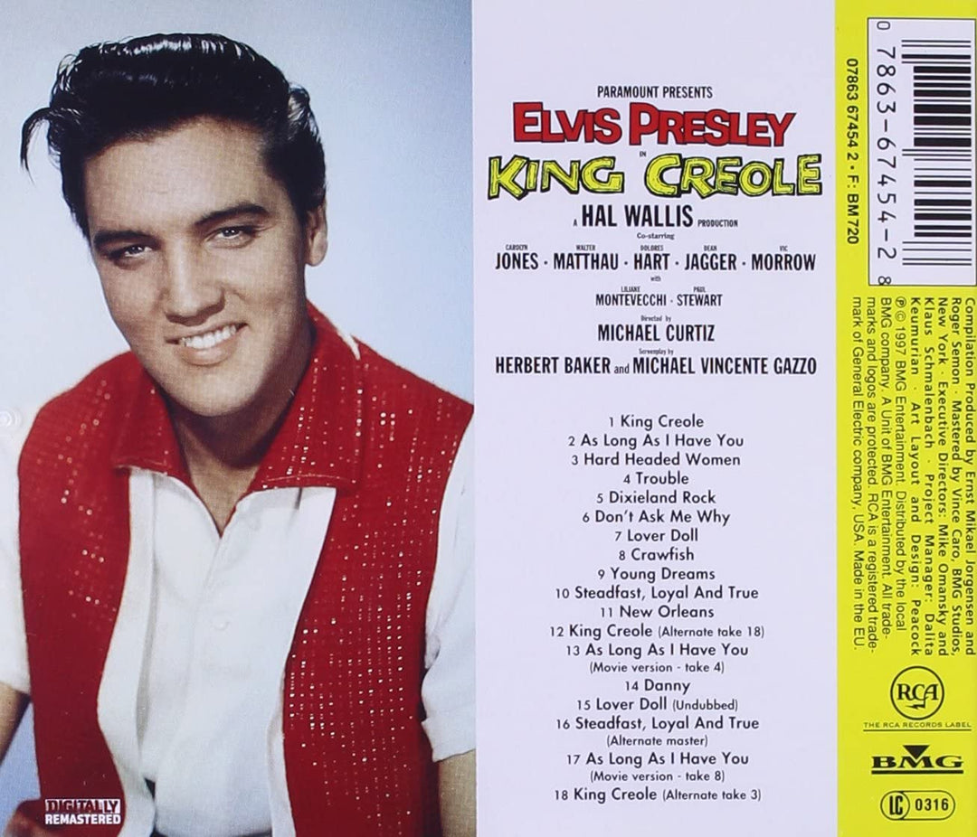 King Creole - Elvis Presley [Audio-CD]