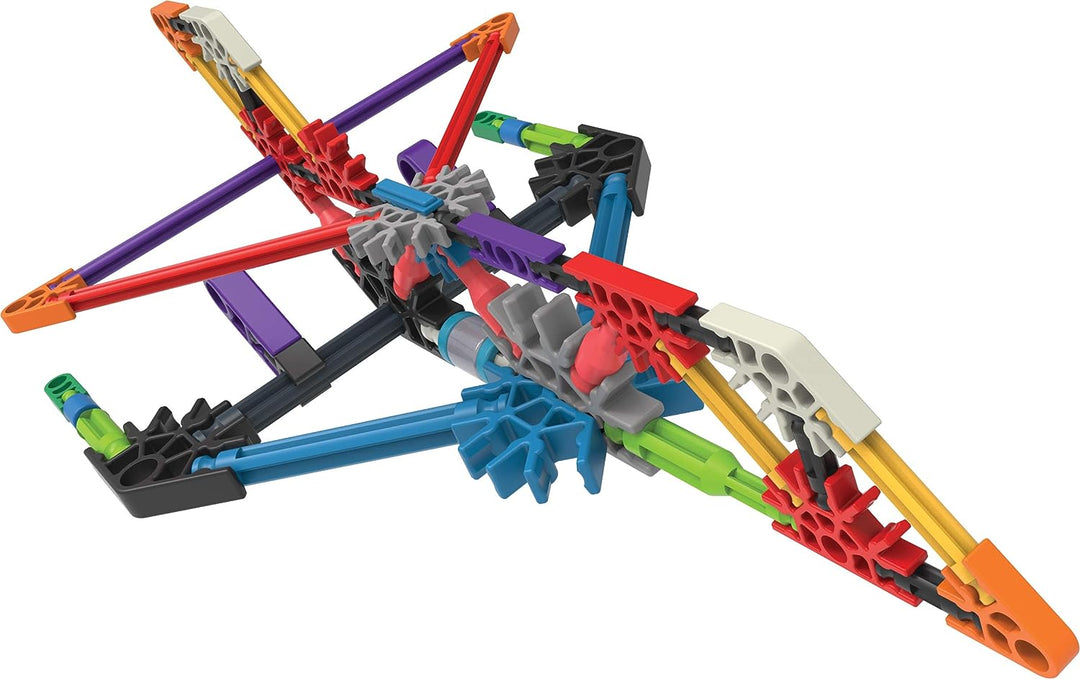 K'Nex 17022 Imagine Set Jumbo Jet Construction, 60 Teile, Alter 5–10, Konstruktionsspielzeug, mehrfarbig
