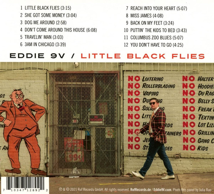 Eddie 9V – Little Black Flies [Audio-CD]