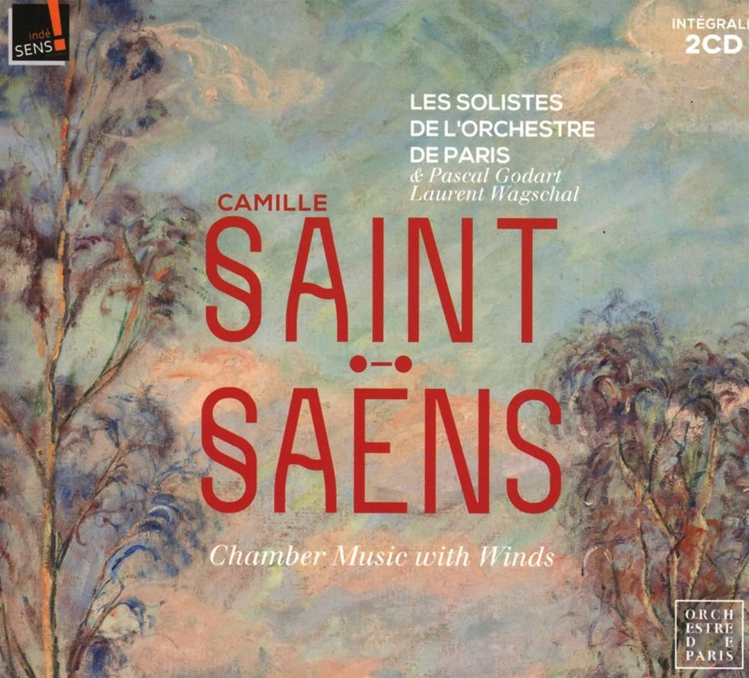 Les solisten de l'orchestre de Paris - Saint-Saens Kammermusik mit Bläsern [Audio CD]