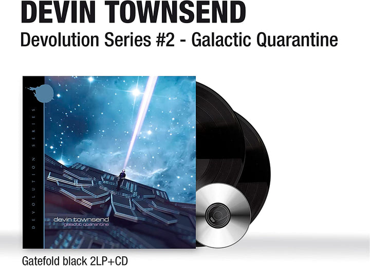 Devin Townsend - Devolution Series #2 - Galactic Quarantine Black [Vinyl]