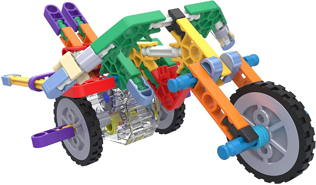 K'NEX 85049 Motorized Creations Bauset, 3D-Lernspielzeug für Kinder, 325