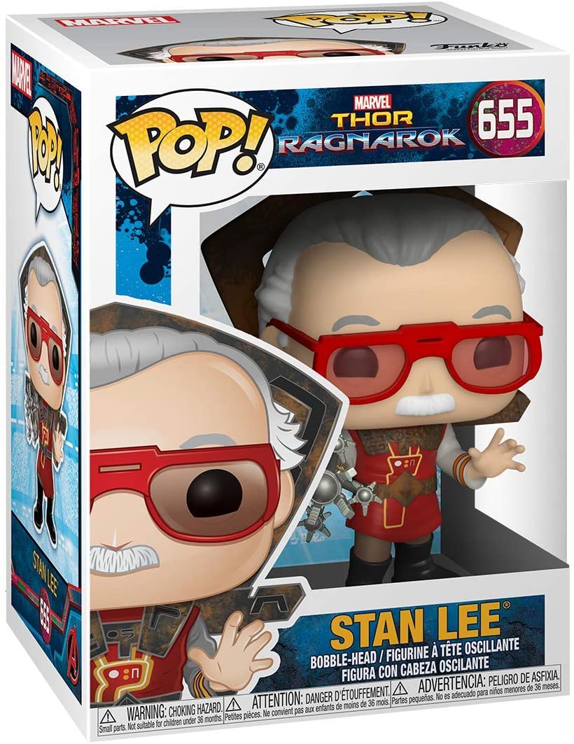 Marvel Thor Ragnarok Stan Lee Funko 48565 Pop! Vinyle #655