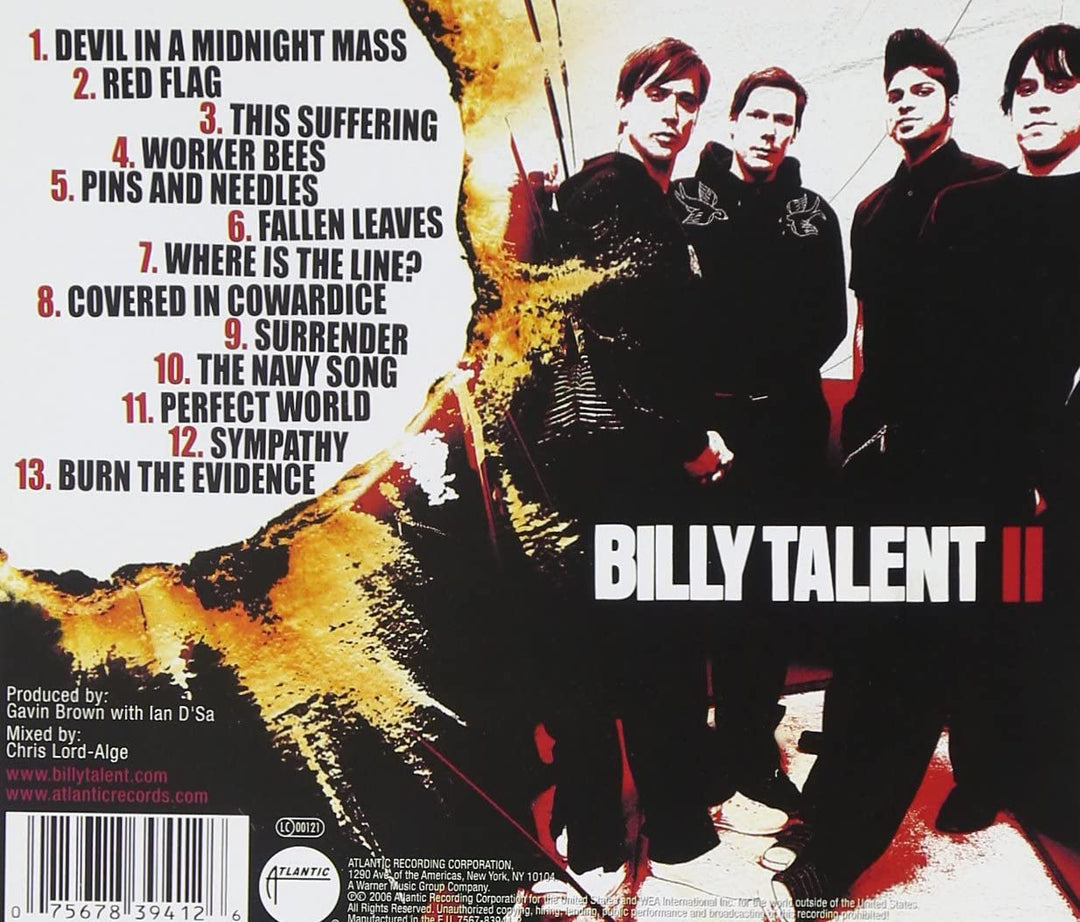 Billy Talent II [Audio CD]