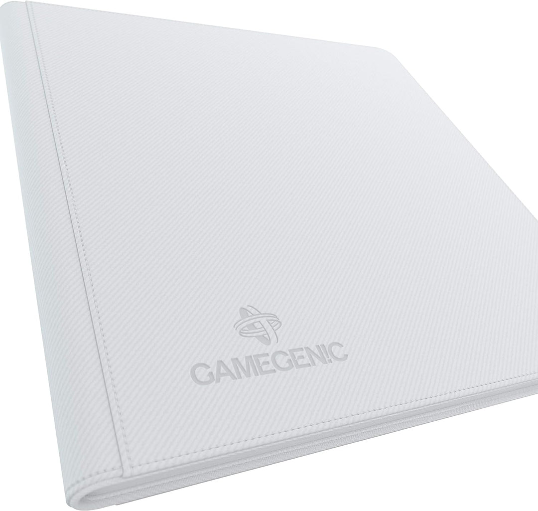 Gamegenic GGS31025ML Zip-Up-Album (24 Taschen), Weiß