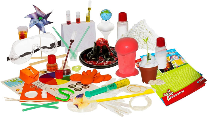 Science 4 You Super Science Kit 6-in-1 pädagogisches Wissenschaftsspielzeug STEM-Spielzeug