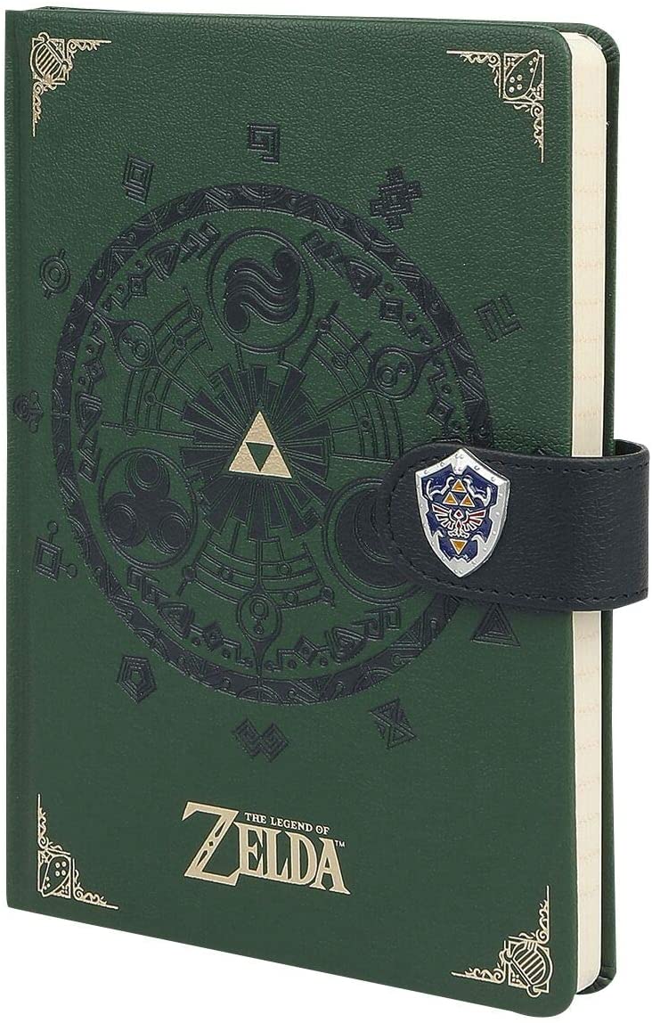 Pyramid International A5-Notizbuch „The Legend Of Zelda“, Grün