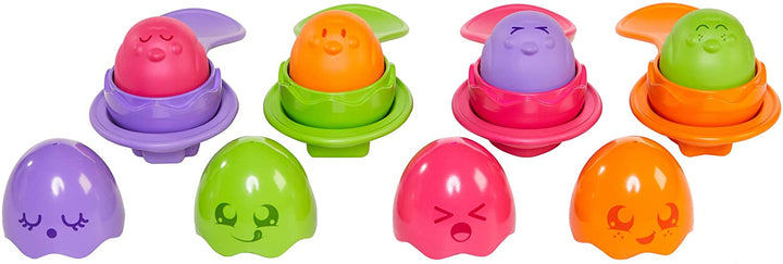 Tomy Toomies Versteck- und Quietsche-Ei- und -Löffel-Set Babyspielzeug
