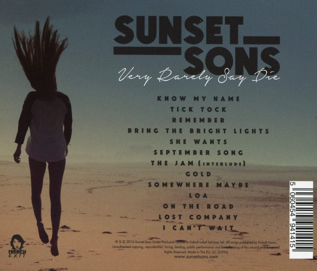 Very Rarely Say Die - Sunset Sons [Audio CD]