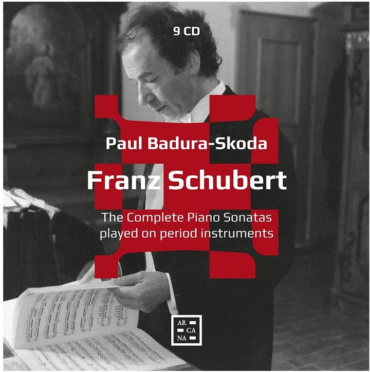 Paul Badura-Skoda – Schubert: Sämtliche Klaviersonaten, gespielt auf historischen Instrumenten [Audio-CD]