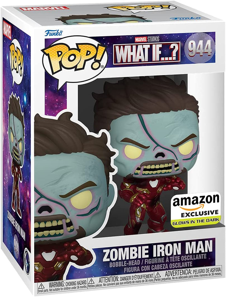 Marvel Studios What if Zombie Iron Man Exclusive Funko 58178 Pop! Vinyl #944