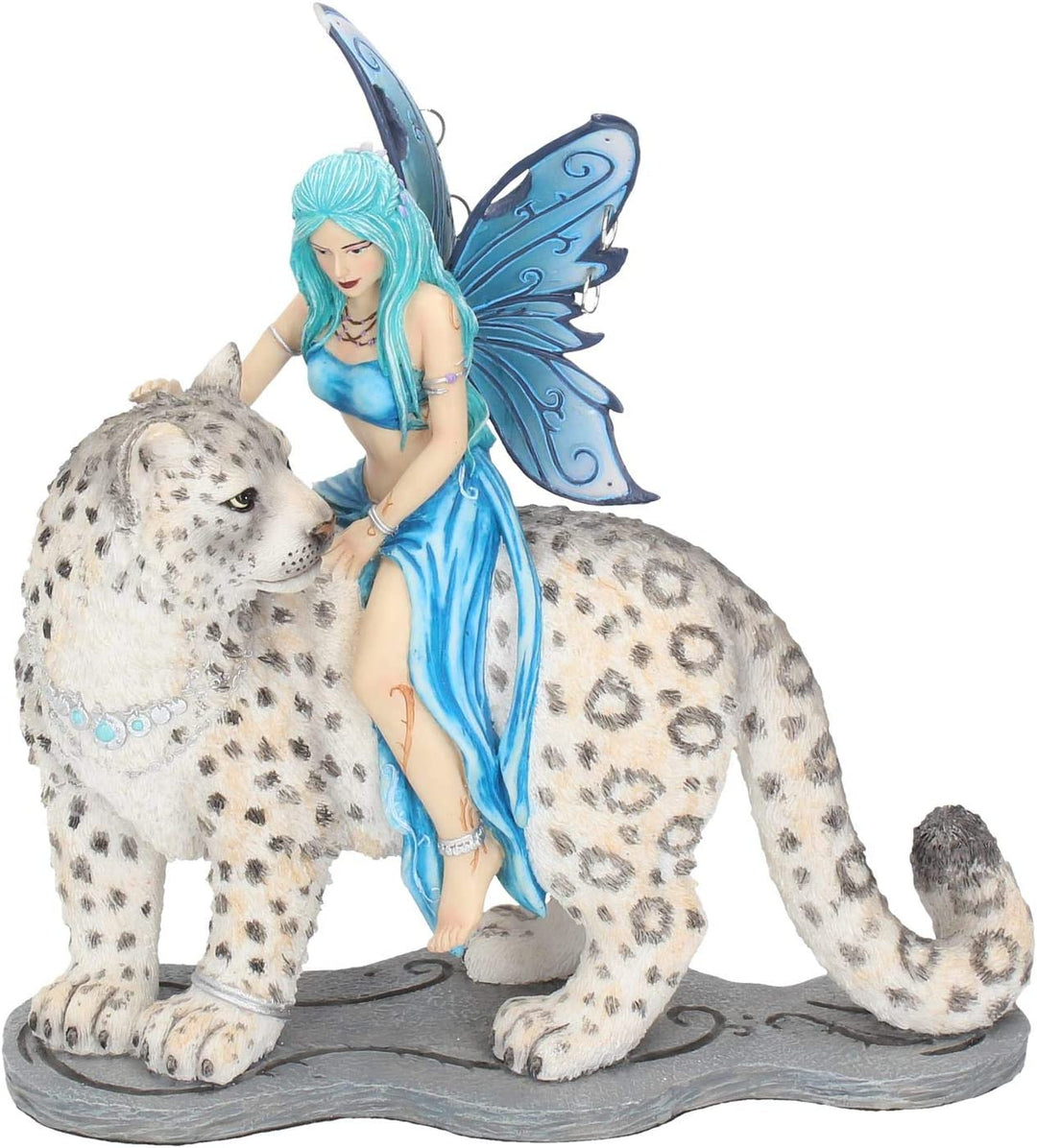 Nemesis Now B1937F6 Hima Companion Fairy Figur, 26 cm, Blau