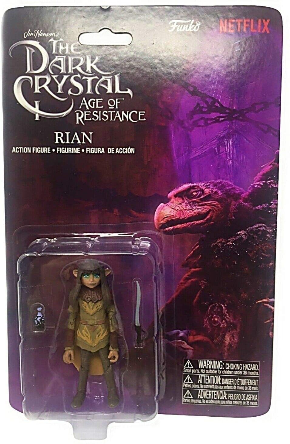 Figurine articulée en cristal sombre Age Of Resistance Rian Funko 41469