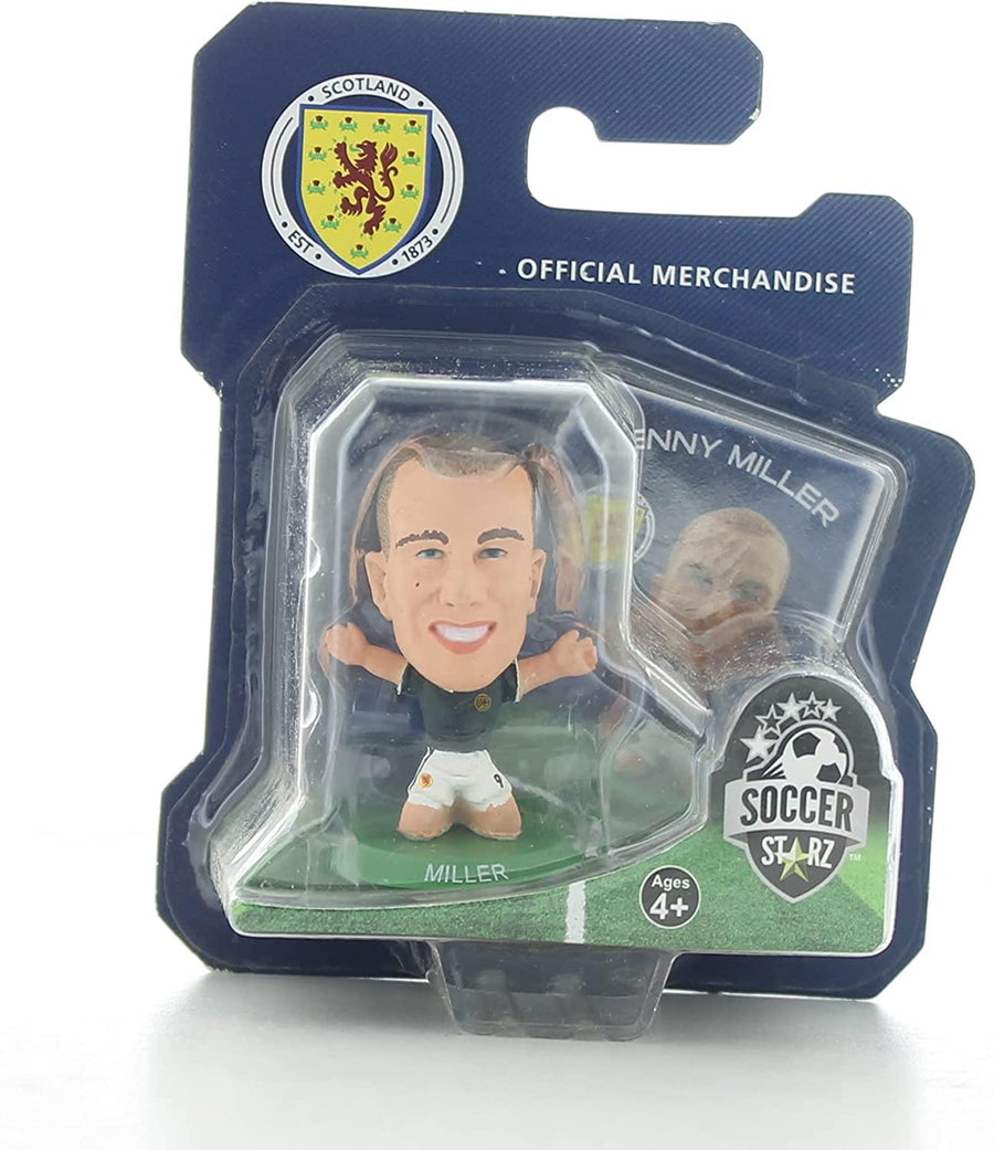 SoccerStarz 76535 Scotland National Team Kenny Miller In Home Kit - Yachew
