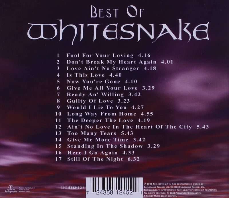 Whitesnake - Best Of Whitesnake [Audio CD]