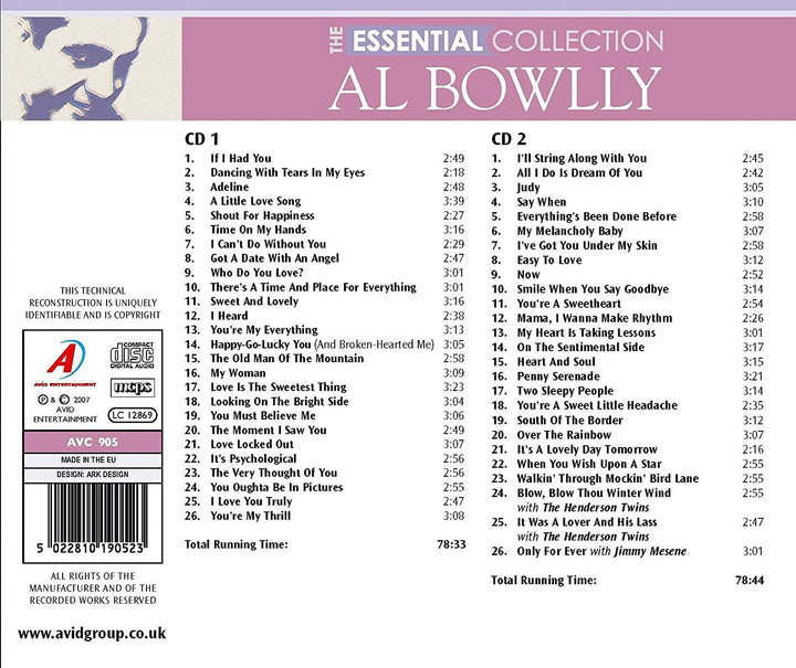 The Essential Collection - Al Bowlly  [Audio CD]