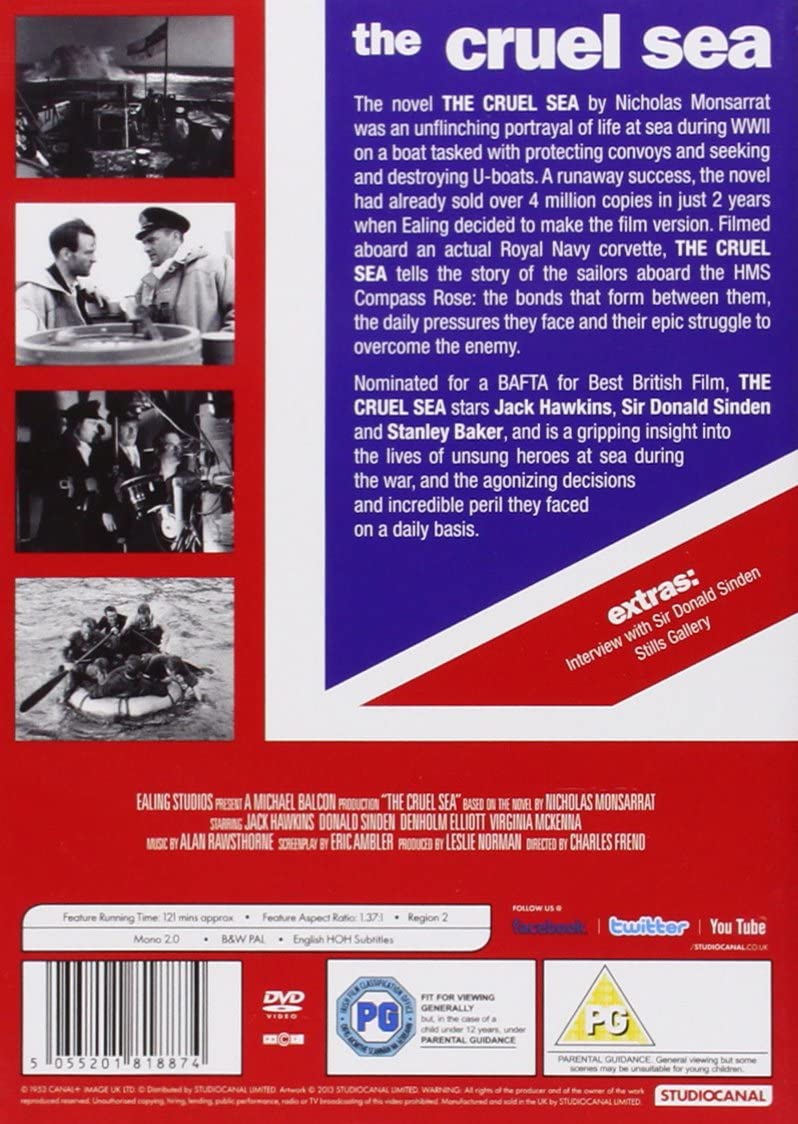 The Cruel Sea (1953) - Digitally Restored Edition [DVD] 2