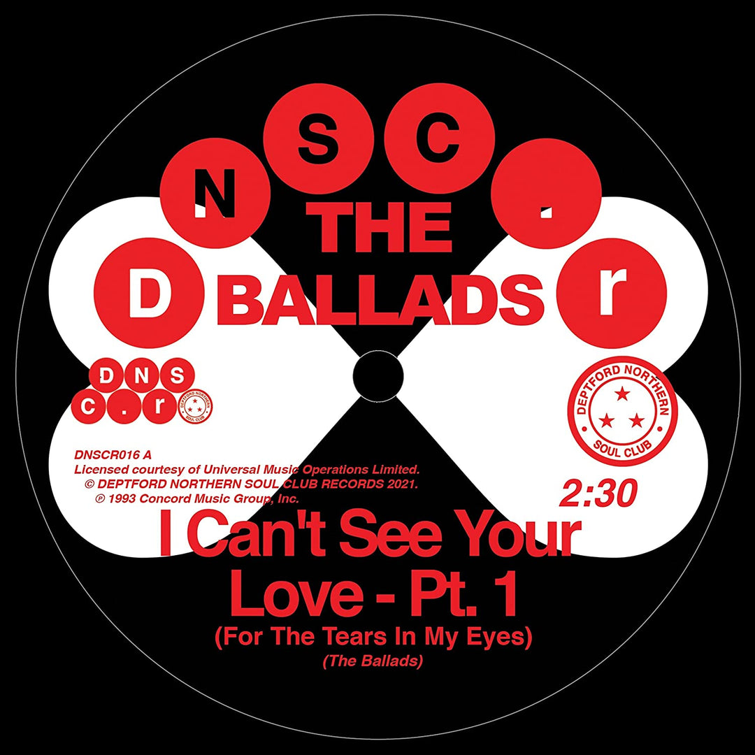 Ballads the – I Can't See Your Love (For The Tears In My Eyes) [Vinyl]