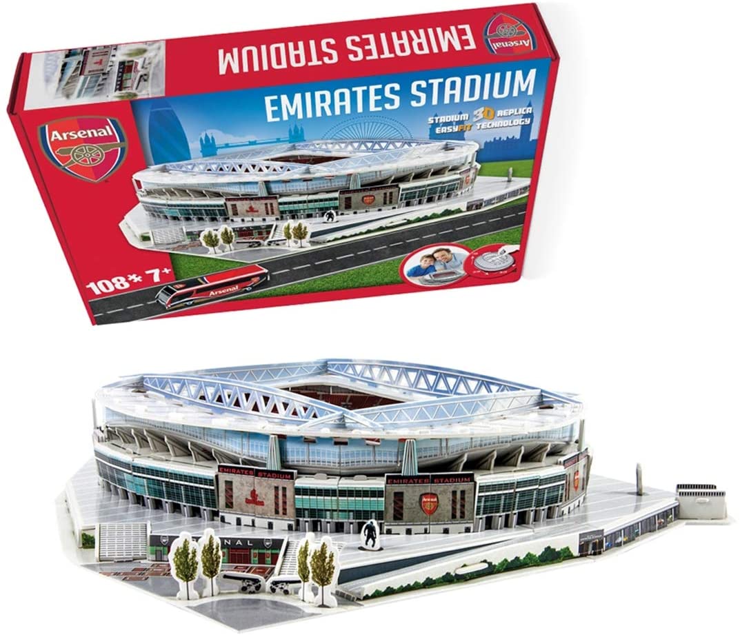 Puzzle 3D dell&#39;Emirates Stadium dell&#39;Arsenal