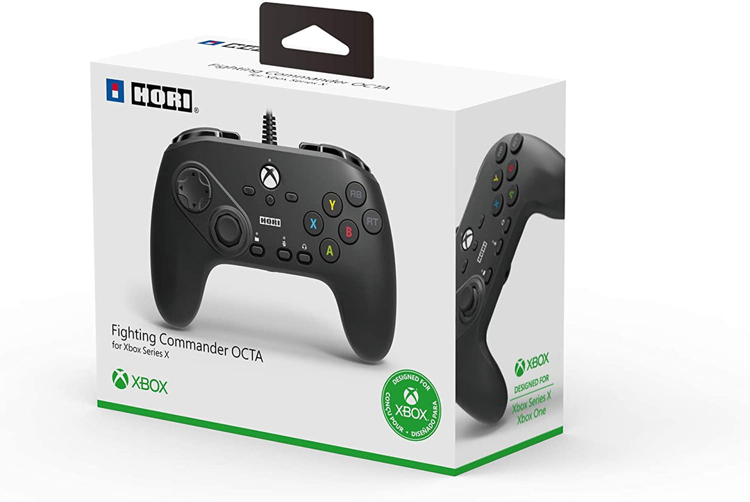 HORI Wired Controller Fighting Commander OCTA 6-Tasten-Pad – Xbox Series X/S – Xbox One – PC