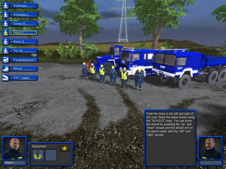 Disaster Response Unit: THW-Simulator (PC-DVD)