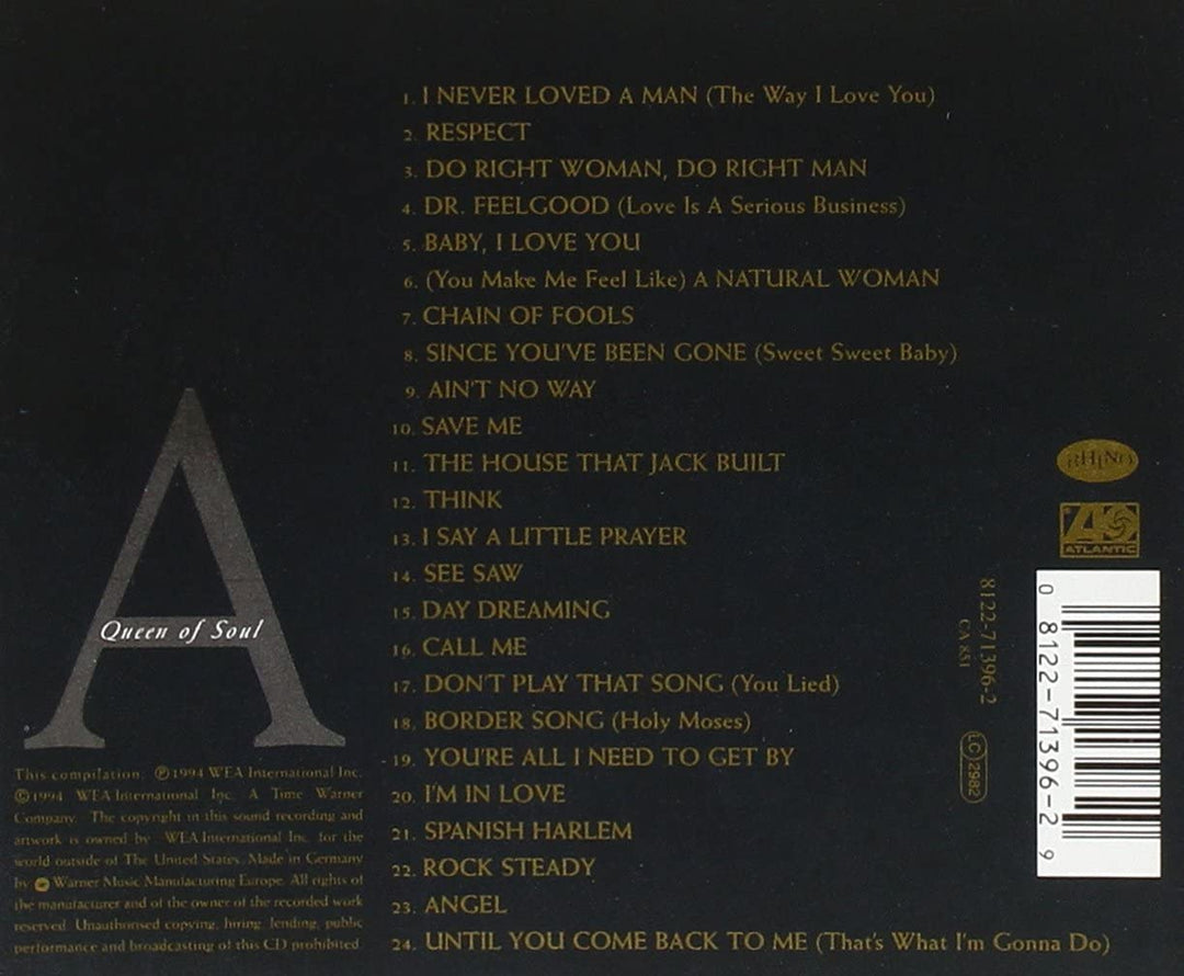 Aretha Franklin – Queen of Soul – Das Allerbeste von Aretha Franklin [Audio-CD]