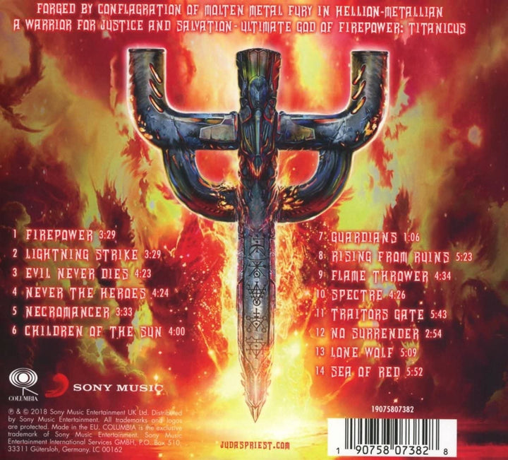 Judas Priest – Firepower (DELUXE) [Audio CD]