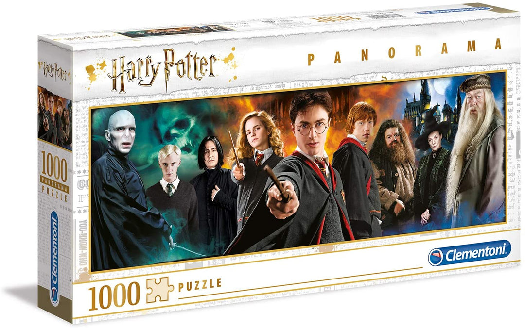 Clementoni 61883 - Jigsaw Panorama Puzzle - Harry Potter - 1000 Pieces,