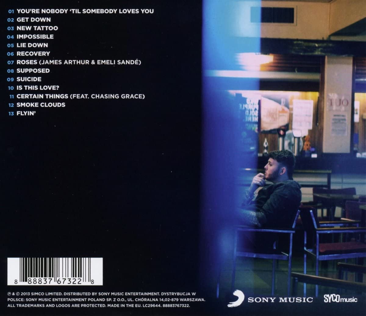 James Arthur - James Arthur (Deluxe Edition) [Audio-CD] 2