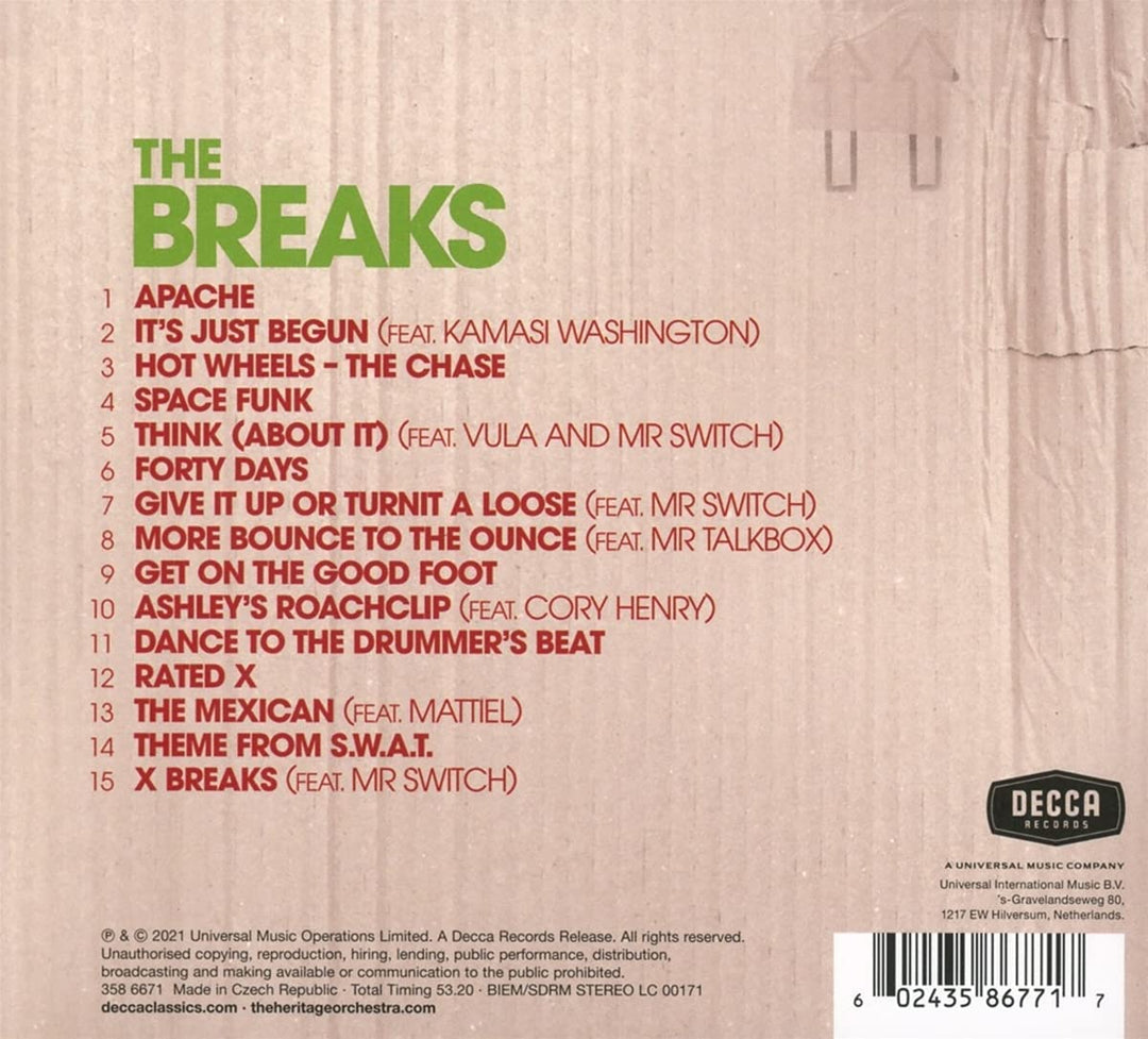 Jules Buckley – The Breaks [Audio-CD]