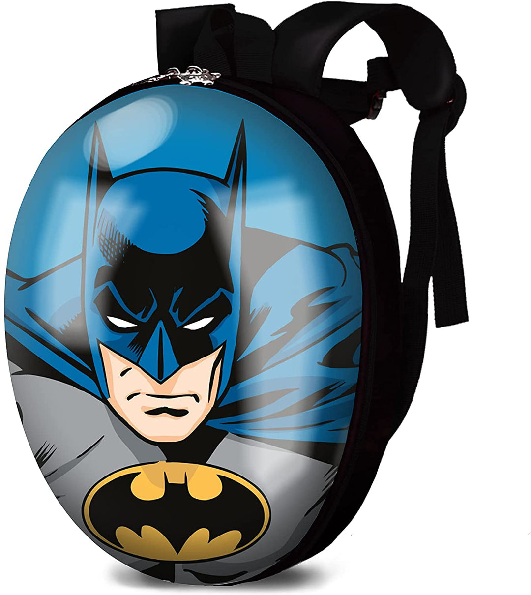 Batman Bat Face-Eggy Rucksack, Blau