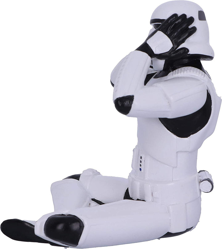 Nemesis Now B4893P9 Original Stormtrooper Three Wise Sci-Fi Hear No Evil, Multicolour, One Size