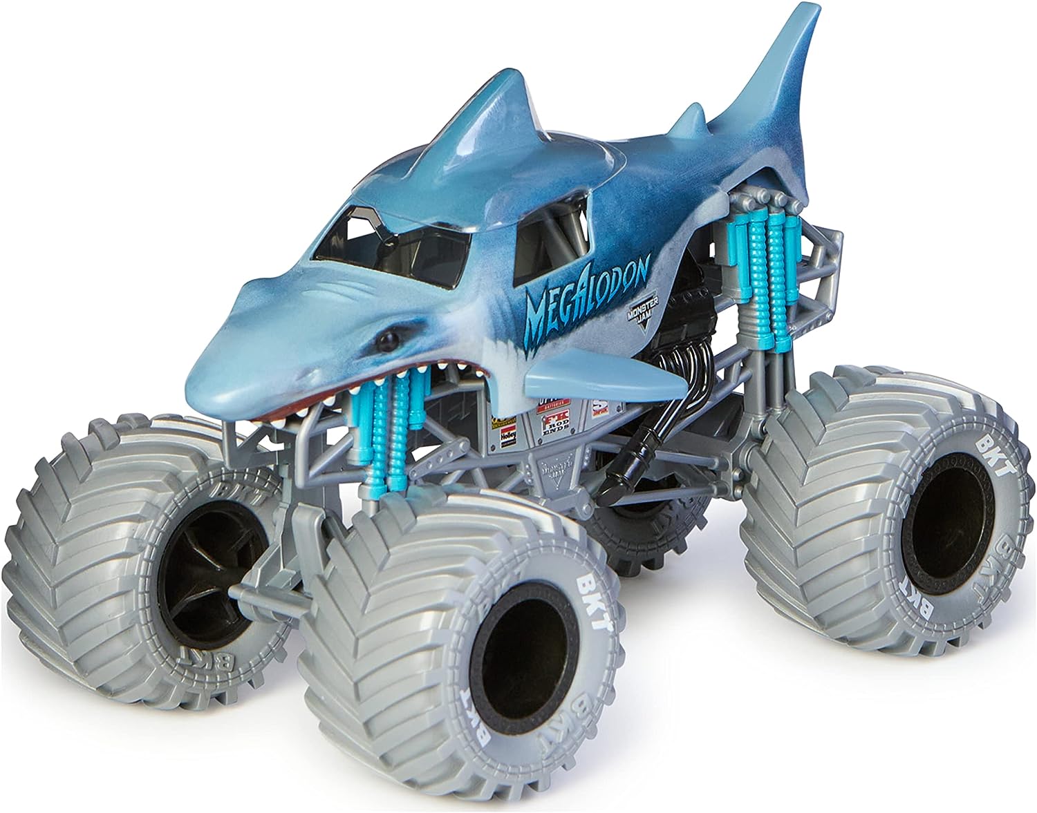 Megalodon Monster Truck - 1:24 Scale Die-Cast Vehicle for Kids 6