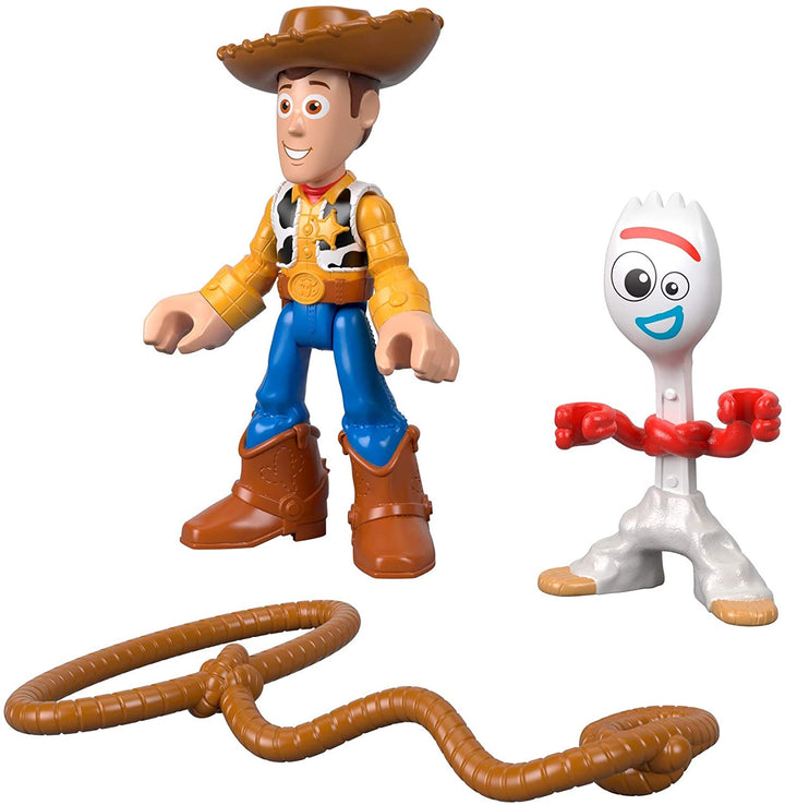 Fisher-Price Imaginext Disney Pixar Toy Story 4 Woody &amp; Forky Minifiguren