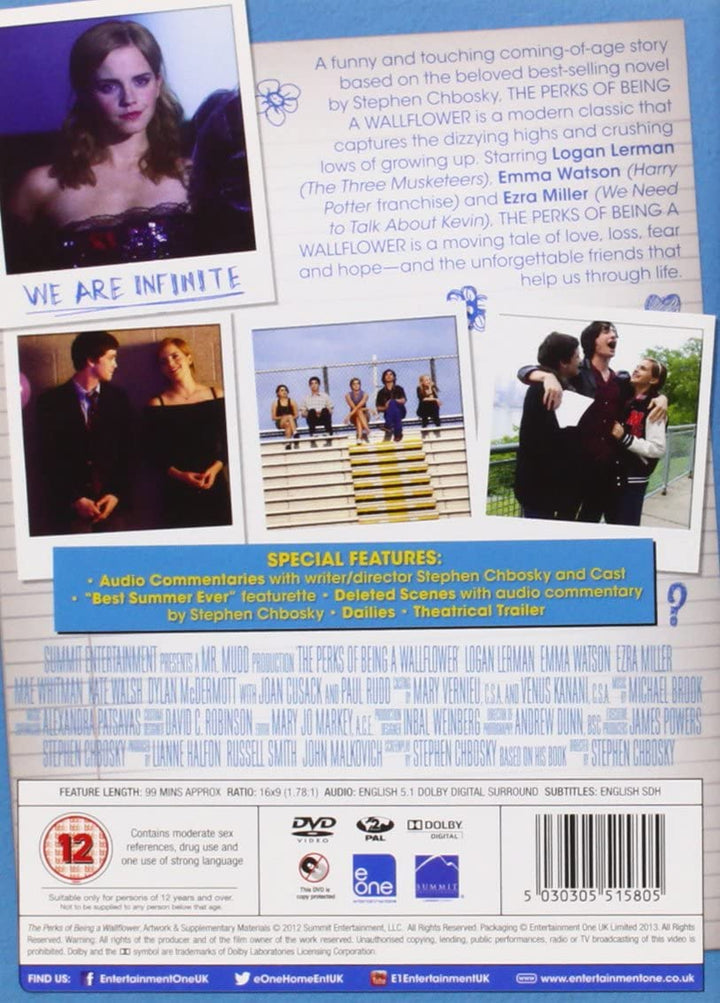 The Perks of Being a Wallflower [DVD]