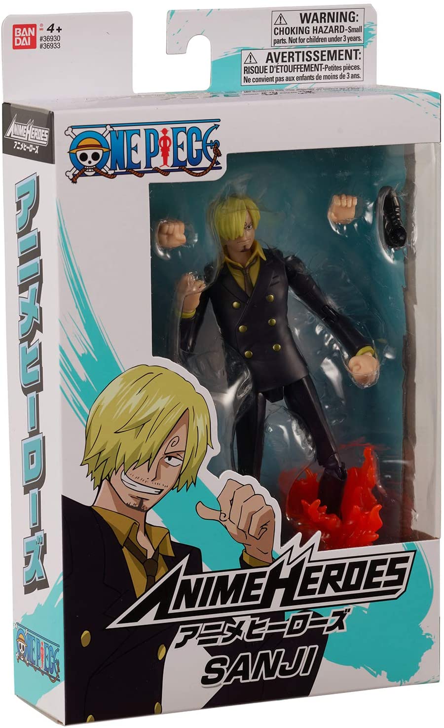 Anime Heroes – One Piece – Sanji Actionfigur 36933