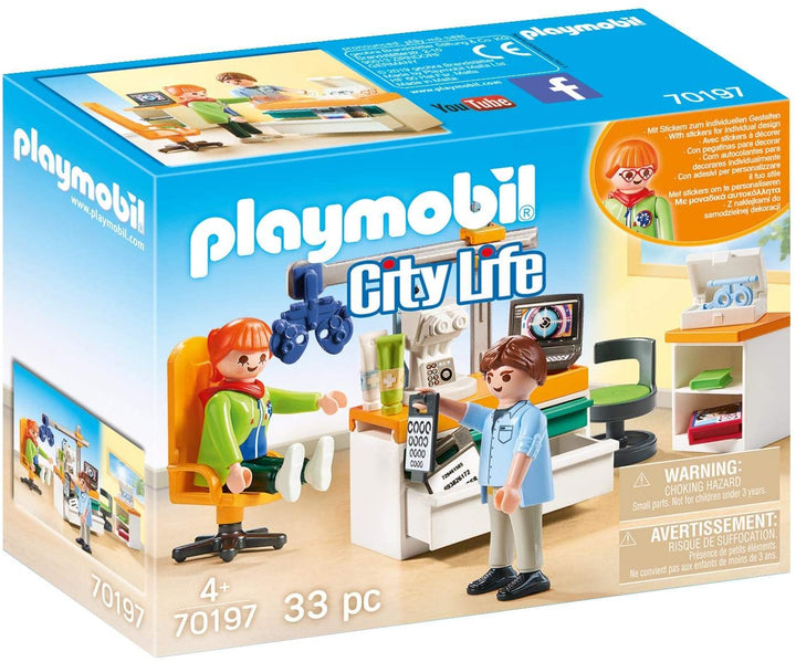 Playmobil 70197 City Life At the Specialist Doctor Ophthalmologist