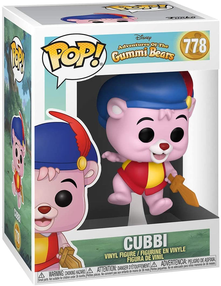 Disney Adventures Of The Gummi Bears Cubbi Funko 48097 Pop! Vinilo n. ° 778
