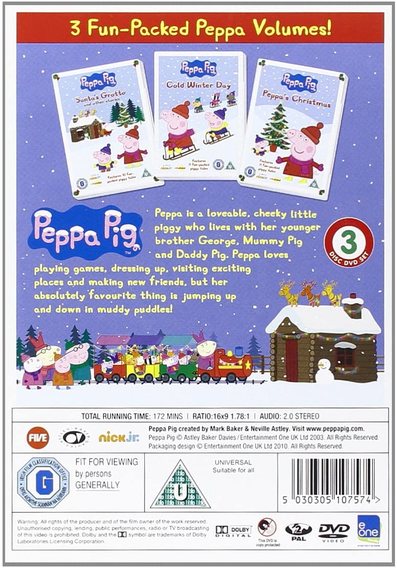 Peppa Pig Triple – Die Weihnachtskollektion (Band 7, 9 und 13)