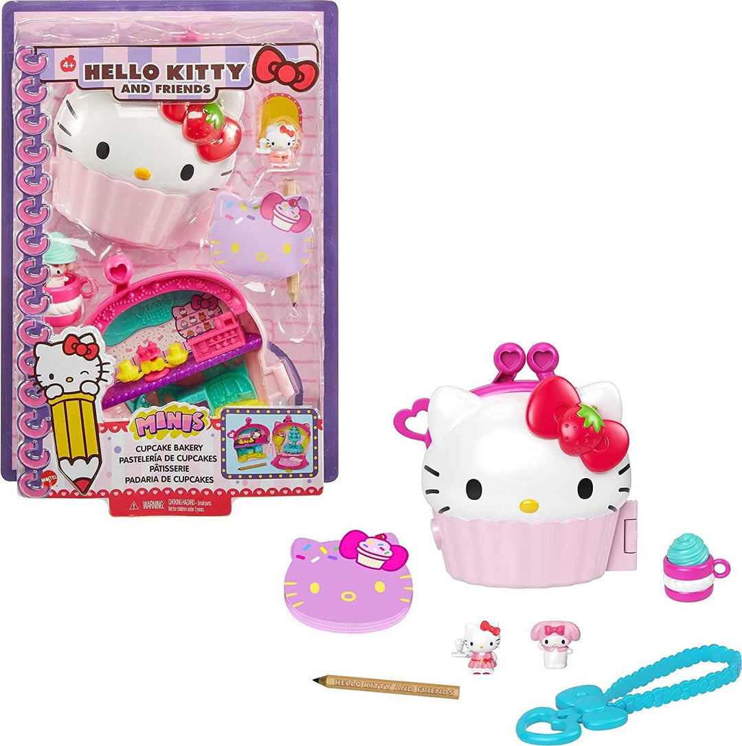 Hello Kitty Sanrio GVB30 Hello Kitty y sus amigos Minis Cupcake Bakery