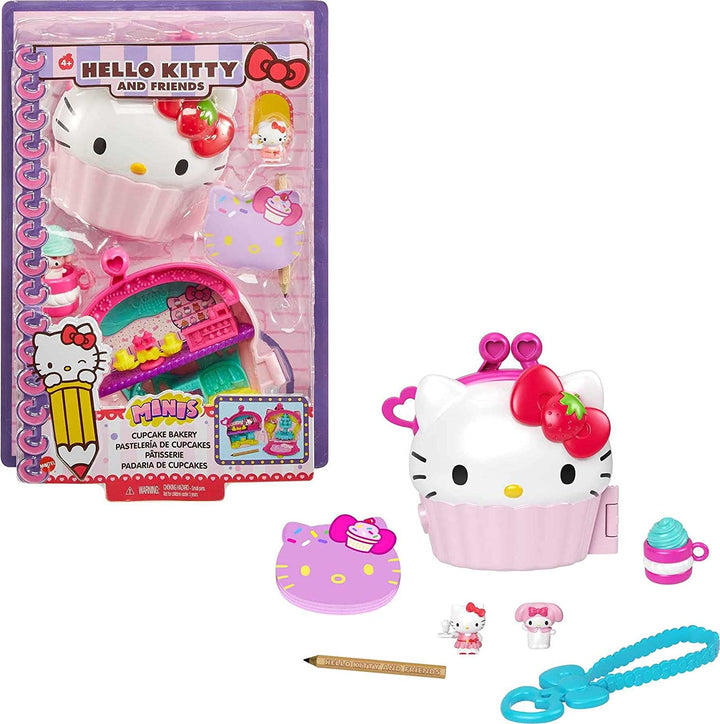 Hello Kitty Sanrio GVB30 Hello Kitty and Friends Minis Cupcake Bakkerij