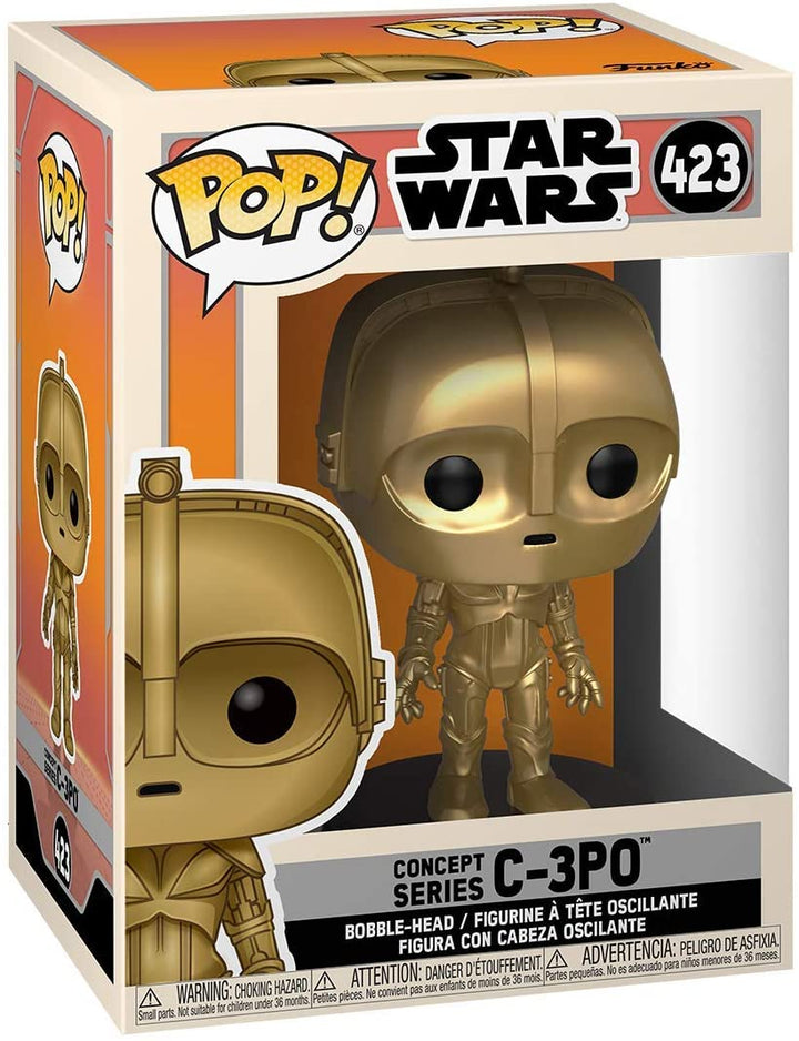 Star Wars Concept Serie C-3PO Funko 50110 Pop! Vinile #423