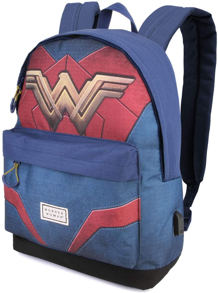 Karactermania Wonder Woman Emblem-HS Rucksack Casual Daypack, 42 ​​cm, 23 Liter,