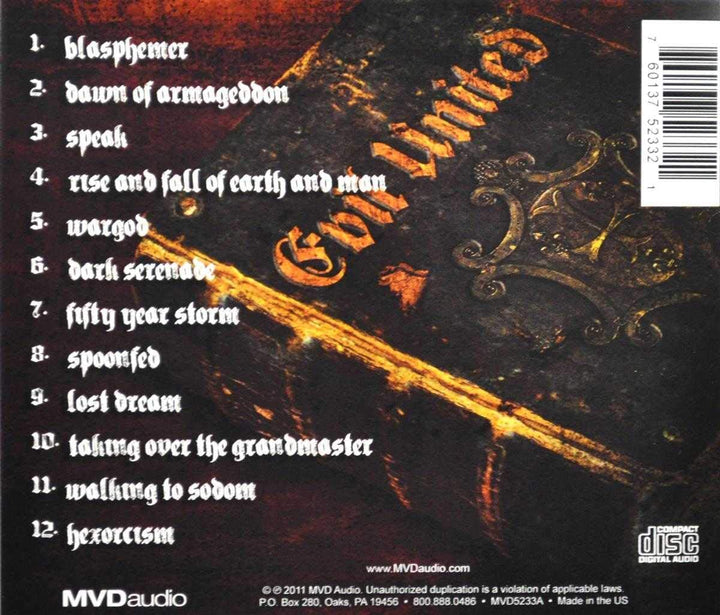 Evil United [Audio-CD]