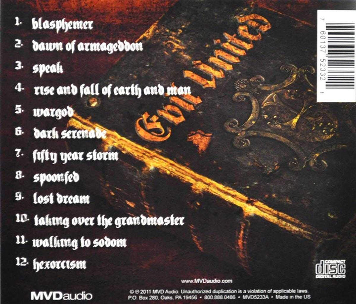 Evil United [Audio CD]